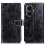 For Xiaomi Poco F7 5G / Redmi Turbo 4 Pro 5G Case Wallet Leather Phone Cover Crazy Horse Texture