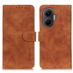 KHAZNEH For Xiaomi Poco F7 5G / Redmi Turbo 4 Pro 5G Case PU Leather Retro Texture Phone Cover