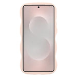 Samsung Galaxy S25 Edge Magnetiskt Skal TPU + PC mobil Baksida Skin Touch Vågformad