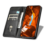Samsung Galaxy A06 4G Stativskal Lucky Deer Präglat Magnetisk Stängning Läderplånbok mobilskal