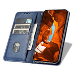 For Xiaomi Redmi Note 14 4G (164.84mm) Stand Case Lucky Deer Imprinted Magnetic Closure Leather Wallet Phone Cover