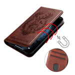 For Xiaomi Redmi Turbo 4 5G / Poco X7 Pro 5G Stand Case Lucky Deer Imprinted Magnetic Closure Leather Wallet Phone Cover