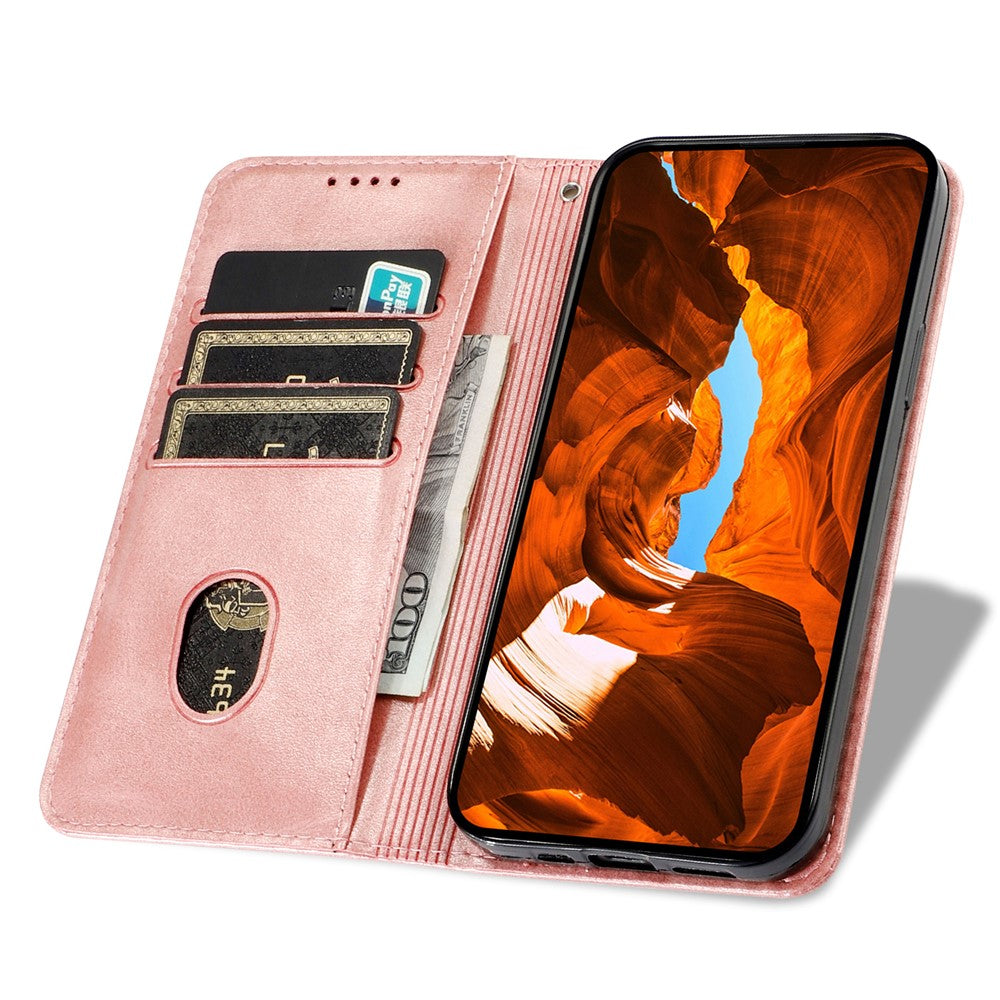 Stand Case for Honor X60 Pro 5G / X9c 5G / Magic7 Lite 5G Lucky Deer Imprinted Magnetic Closure Leather Wallet Phone Cover