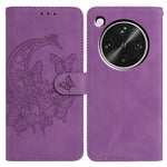 For Oppo Find X8 Ultra 5G Case Butterfly Flower Imprinted PU Leather Wallet Stand Phone Cover
