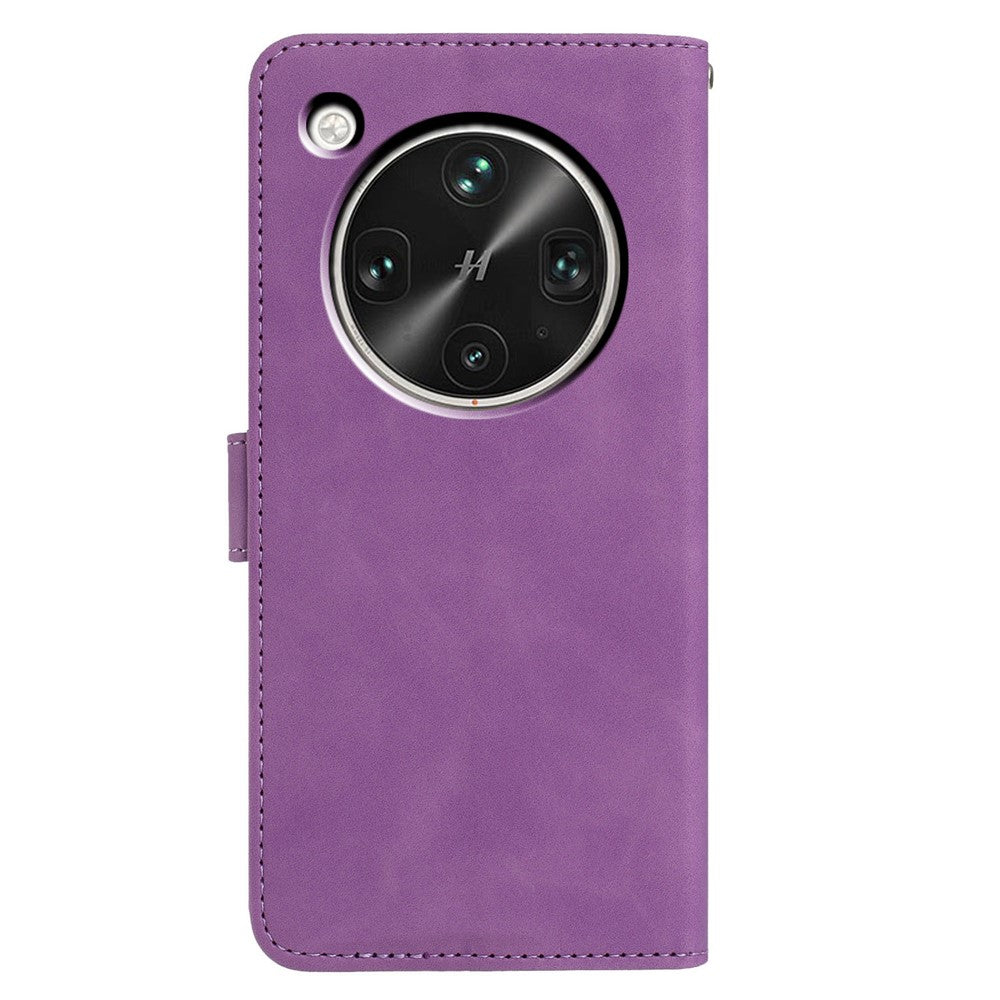 For Oppo Find X8 Ultra 5G Case Butterfly Flower Imprinted PU Leather Wallet Stand Phone Cover