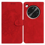 For Oppo Find X8 Ultra 5G Case Butterfly Flower Imprinted PU Leather Wallet Stand Phone Cover