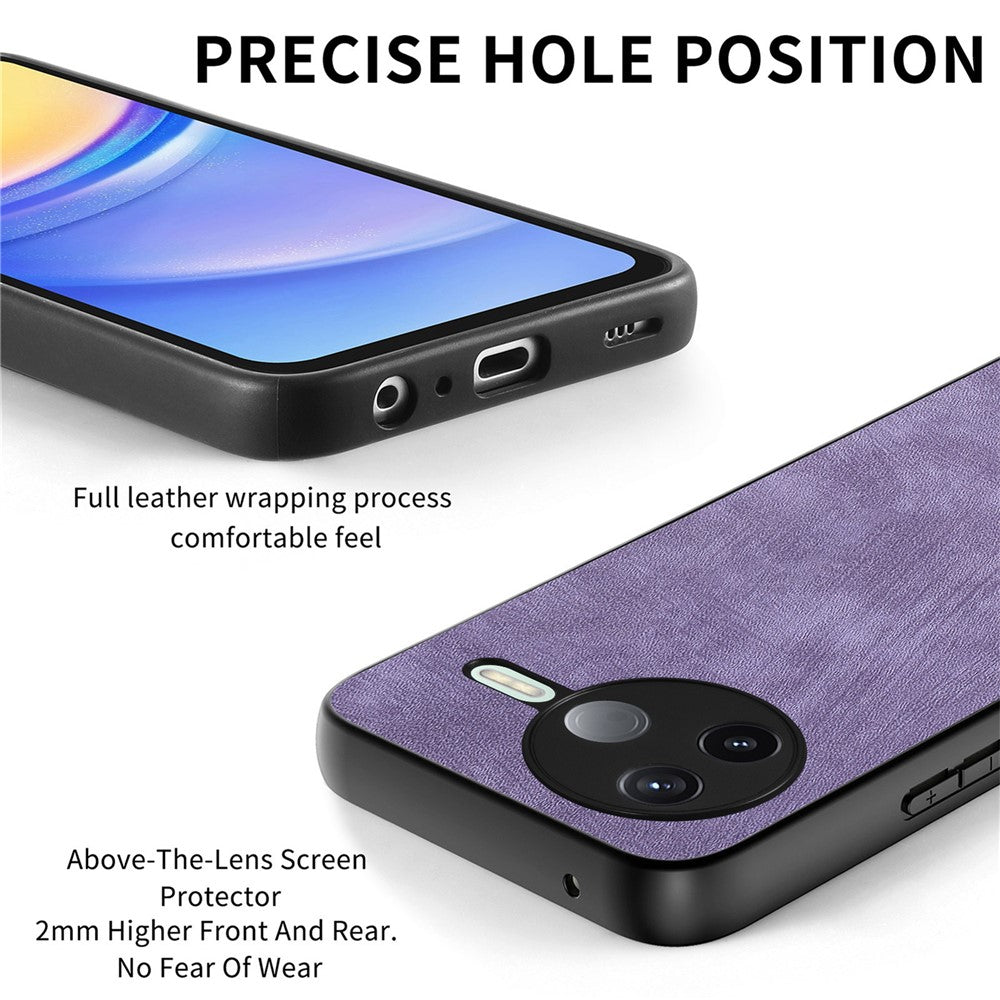 For Xiaomi Poco F7 Pro 5G / Xiaomi Redmi K80 5G Case Shockproof Slim Retro Leather Phone Back Cover