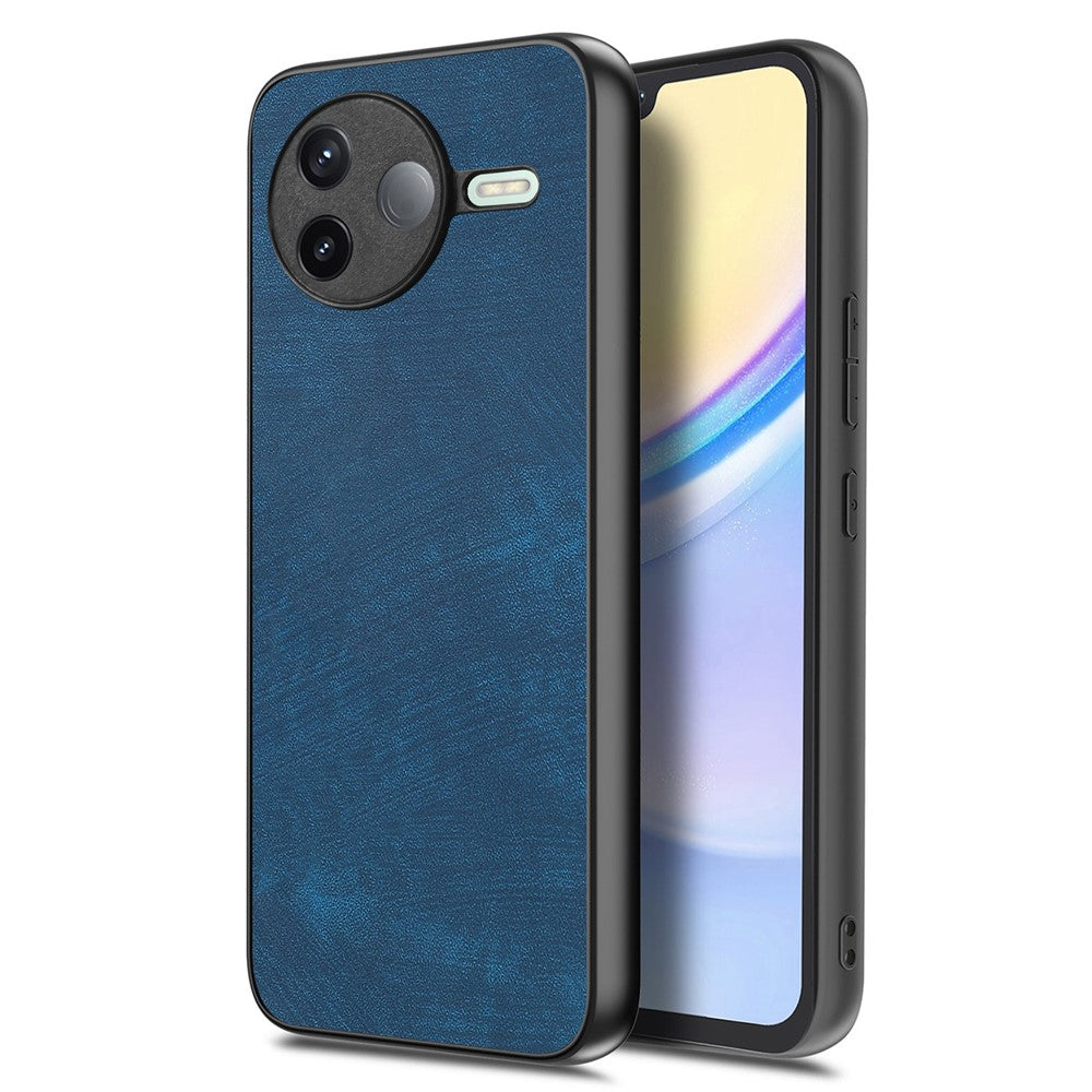 For Xiaomi Poco F7 Pro 5G / Xiaomi Redmi K80 5G Case Shockproof Slim Retro Leather Phone Back Cover