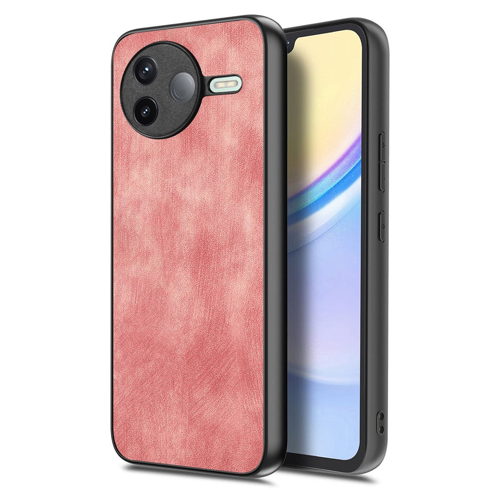 For Xiaomi Poco F7 Pro 5G / Xiaomi Redmi K80 5G Case Shockproof Slim Retro Leather Phone Back Cover