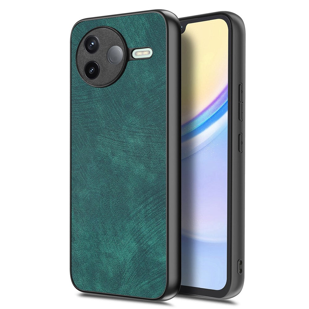 For Xiaomi Poco F7 Pro 5G / Xiaomi Redmi K80 5G Case Shockproof Slim Retro Leather Phone Back Cover