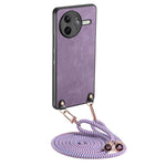 For Xiaomi Poco F7 Ultra 5G / Xiaomi Redmi K80 Pro 5G Retro Leather Phone Back Cover with Adjustable Strap