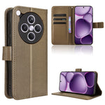 For Oppo Find X8s+ 5G Leather Wallet Case with Strap Diamond Texture Phone Cover