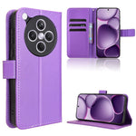 For Oppo Find X8s+ 5G Leather Wallet Case with Strap Diamond Texture Phone Cover