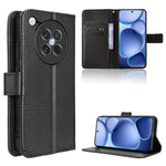 For Oppo Find X8s 5G Leather Wallet Case with Strap Diamond Texture Phone Cover