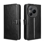 For Honor Power 5G PU-læderetui med rem, "Crazy Horse"-tekstur, telefonpung/-cover