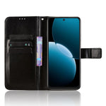 For Huawei Enjoy 80 PU Leather Case with Strap Crazy Horse Texture Phone Wallet Cover