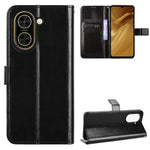 For Xiaomi Redmi A5 NFC (EU) (173.45mm) PU Leather Case with Strap Crazy Horse Texture Phone Wallet Cover