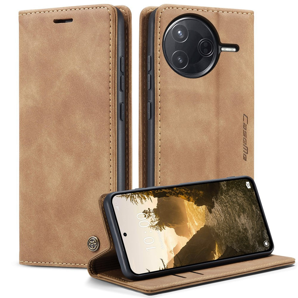 CASEME For Xiaomi Poco F7 Ultra 5G / Xiaomi Poco F7 Pro 5G Wallet Case  013 Series PU Leather Phone Cover Stand