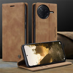 CASEME For Xiaomi Poco F7 Ultra 5G / Xiaomi Poco F7 Pro 5G Wallet Case  013 Series PU Leather Phone Cover Stand