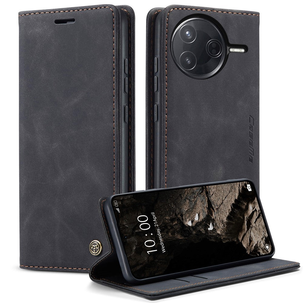 CASEME For Xiaomi Poco F7 Ultra 5G / Xiaomi Poco F7 Pro 5G Wallet Case  013 Series PU Leather Phone Cover Stand