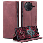 CASEME For Xiaomi Poco F7 Ultra 5G / Xiaomi Poco F7 Pro 5G Wallet Case  013 Series PU Leather Phone Cover Stand