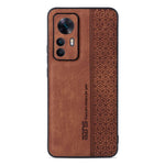 AZNS För Xiaomi 12T 5G / Redmi K50 Ultra 5G Reptåligt Mobilskal Skal Präglat Mönster PU-läder + TPU mobilskal