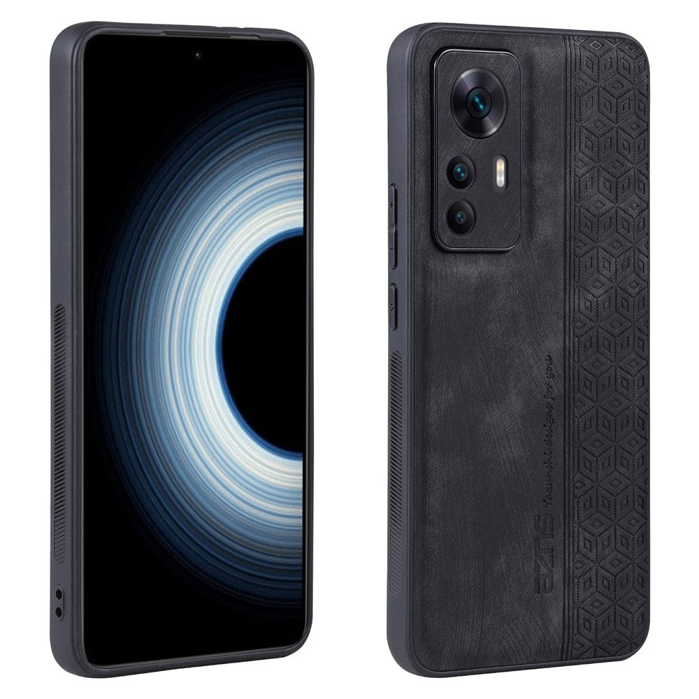 AZNS För Xiaomi 12T 5G / Redmi K50 Ultra 5G Reptåligt Mobilskal Skal Präglat Mönster PU-läder + TPU mobilskal