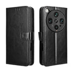 For Oppo Find X8 Ultra 5G PU Leather Case with Strap Crazy Horse Texture Phone Wallet Cover