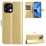For Oppo K13 5G PU Leather Case with Strap Crazy Horse Texture Phone Wallet Cover