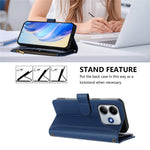 For Xiaomi Redmi Note 14 5G (China) / Xiaomi Poco M7 Pro 5G / Xiaomi Redmi Note 14 5G Leather Case 9 Card Slots Zipper Wallet Stand Phone Cover with Wrist Strap