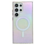 For Samsung Galaxy S24 Ultra Magnetic Case Acrylic + TPU Gradient Phone Cover