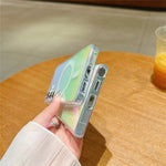 For Samsung Galaxy S24 Ultra Magnetic Case Acrylic + TPU Gradient Phone Cover