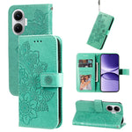 For Xiaomi Poco F7 5G / Redmi Turbo 4 Pro 5G Case Floral Pattern PU Leather Wallet Stand Phone Cover
