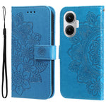 For Xiaomi Poco F7 5G / Redmi Turbo 4 Pro 5G Case Floral Pattern PU Leather Wallet Stand Phone Cover