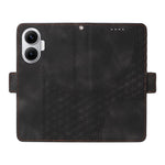 For Xiaomi Poco F7 5G / Redmi Turbo 4 Pro 5G Leather Cases Wallet Rhombus Imprinted Phone Cover Stand with Strap