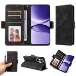 For Xiaomi Poco F7 5G / Redmi Turbo 4 Pro 5G Leather Cases Wallet Rhombus Imprinted Phone Cover Stand with Strap