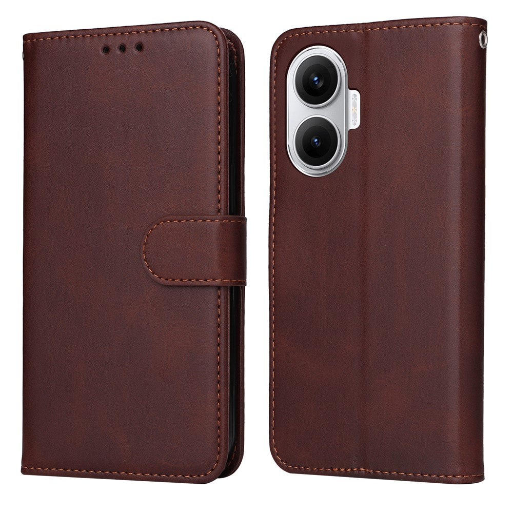 For Xiaomi Poco F7 5G / Redmi Turbo 4 Pro 5G Case Wallet PU Leather Folio Flip Phone Cover