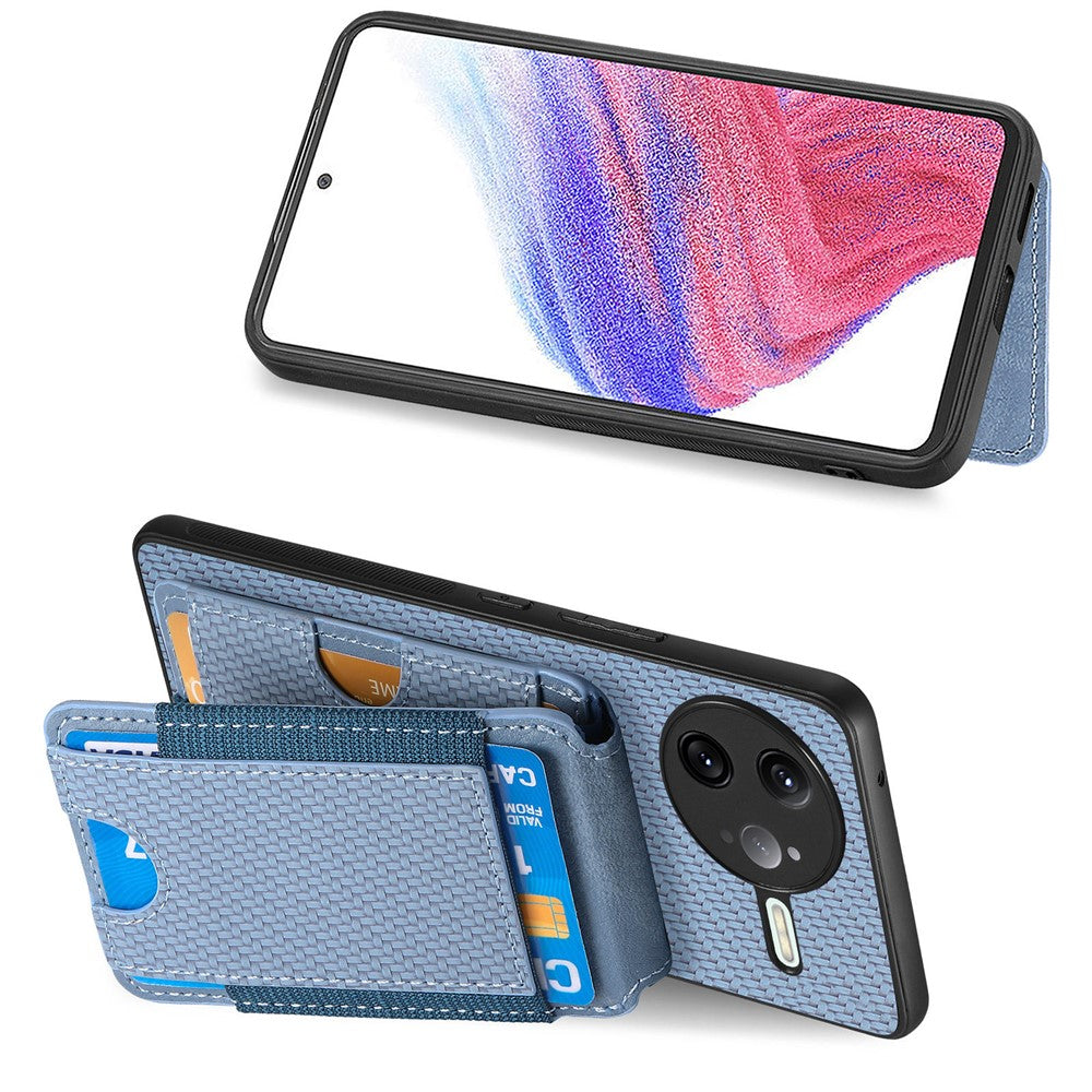 For Xiaomi Poco F7 Ultra 5G / Xiaomi Redmi K80 Pro 5G Case with Card Holder Kickstand Leather Back Cover