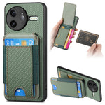 For Xiaomi Poco F7 Ultra 5G / Xiaomi Redmi K80 Pro 5G Case with Card Holder Kickstand Leather Back Cover