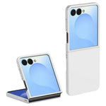 Til Samsung Galaxy Z Flip7 5G Cover Skindlignende Tekstur Hårdt PC Foldbart Telefoncover