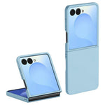 Til Samsung Galaxy Z Flip7 5G Cover Skindlignende Tekstur Hårdt PC Foldbart Telefoncover