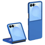 Til Samsung Galaxy Z Flip7 5G Cover Skindlignende Tekstur Hårdt PC Foldbart Telefoncover
