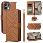 For Oppo K13 5G / K13x / K12s Case with Shoulder / Wrist Strap Leather Phone Cover Stand Wallet