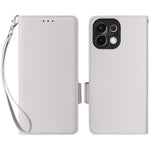 For Oppo K13 5G / K13x / K12s Case with Wrist Strap Litchi Texture PU Leather Wallet Phone Cover