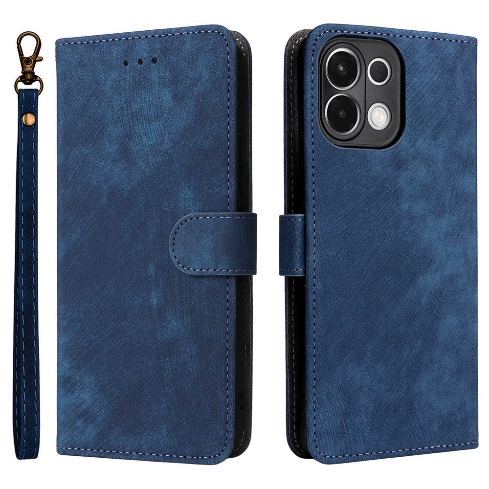For Oppo K13 5G / 13x / K12s Case Wallet RFID Blocking PU Leather Phone Cover Stand with Strap