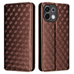 For Oppo K13 5G / K13x / K12s Case Wallet Rhombus Imprinted Leather Phone Cover