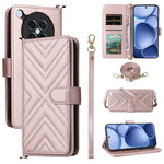 For Oppo Find X8s 5G Case with Shoulder / Wrist Strap Leather Phone Cover Stand Wallet