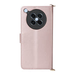 For Oppo Find X8s 5G Case with Shoulder / Wrist Strap Leather Phone Cover Stand Wallet