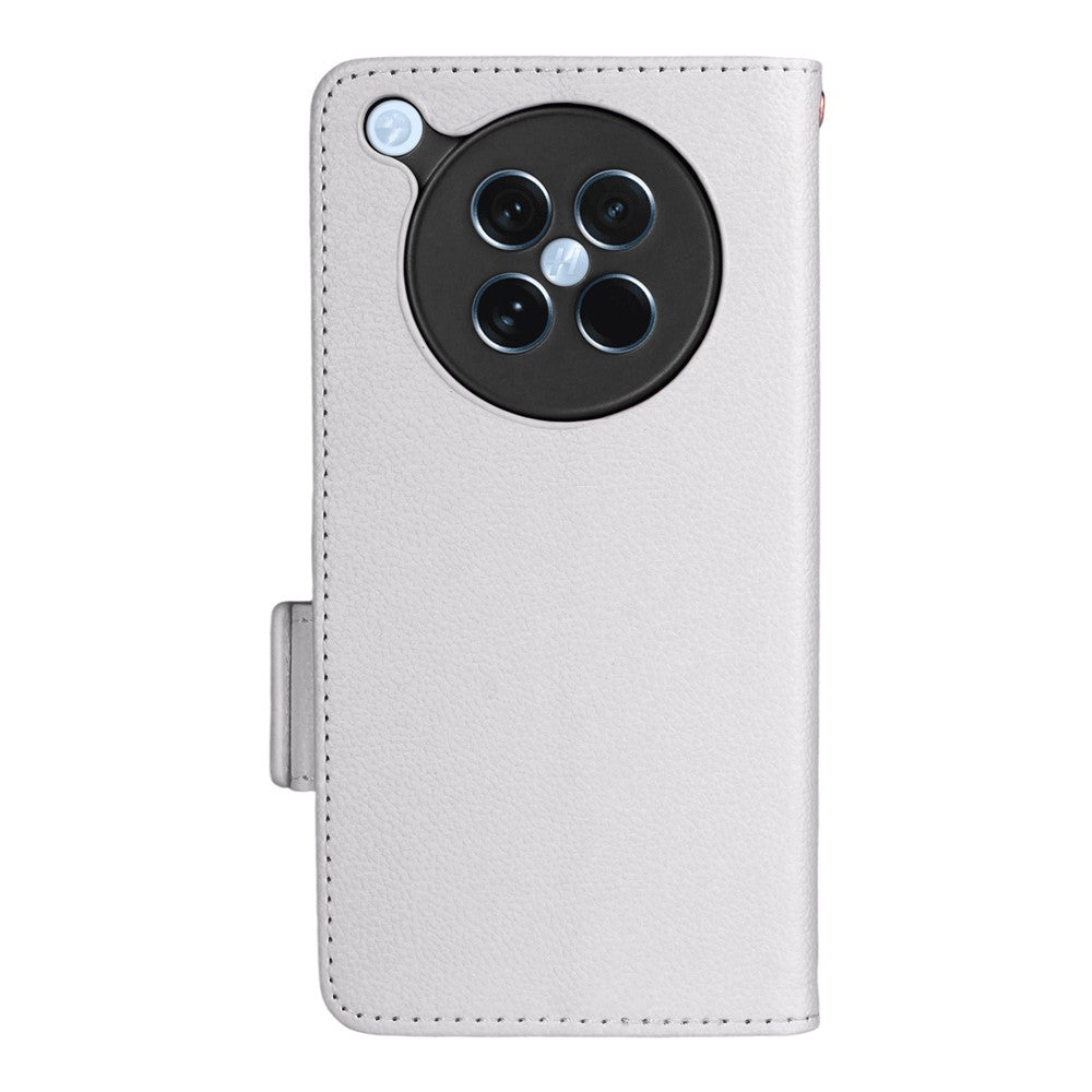 For Oppo Find X8s 5G Case with Wrist Strap Litchi Texture PU Leather Wallet Phone Cover