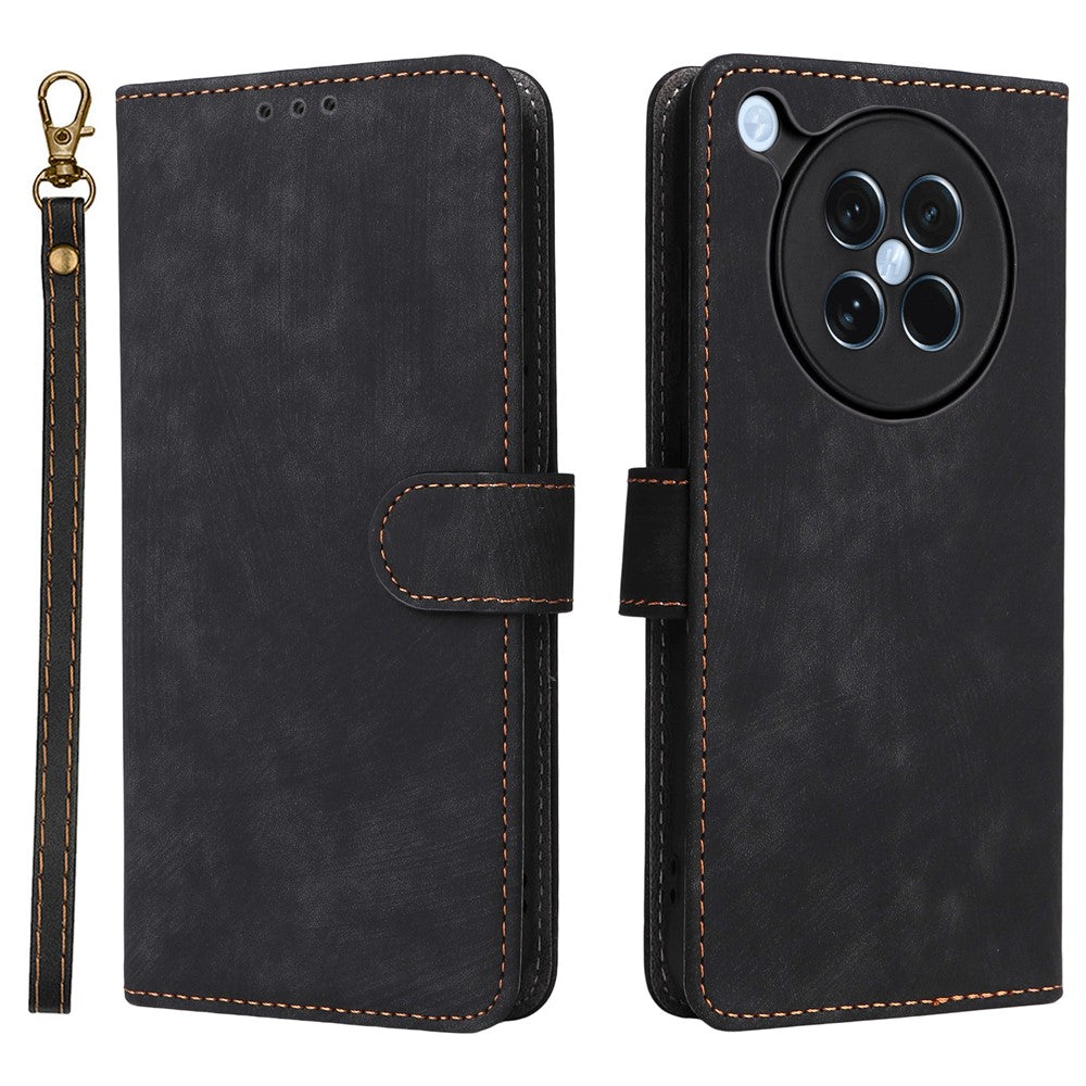 For Oppo Find X8s 5G Case Wallet RFID Blocking PU Leather Phone Cover Stand with Strap